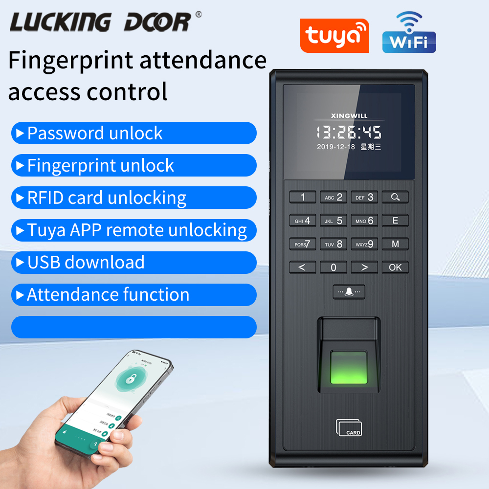 Smart Card Reader - Tuya inteligente biométrico reconhecimento de impressão