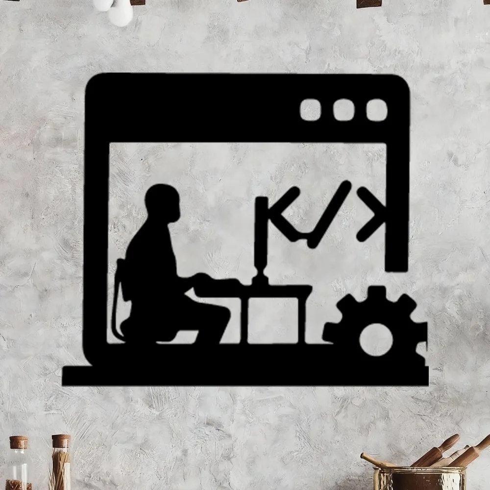 Office Tech Software - Arte de Parede em Metal CIFBUY,
