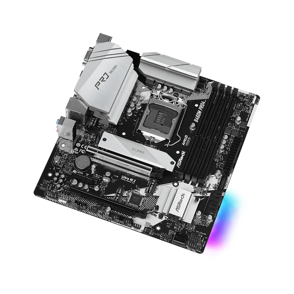 Placa-mãe ASRock B460M PRO4 LG - Intel Cpu Core I5 avaliação e preço