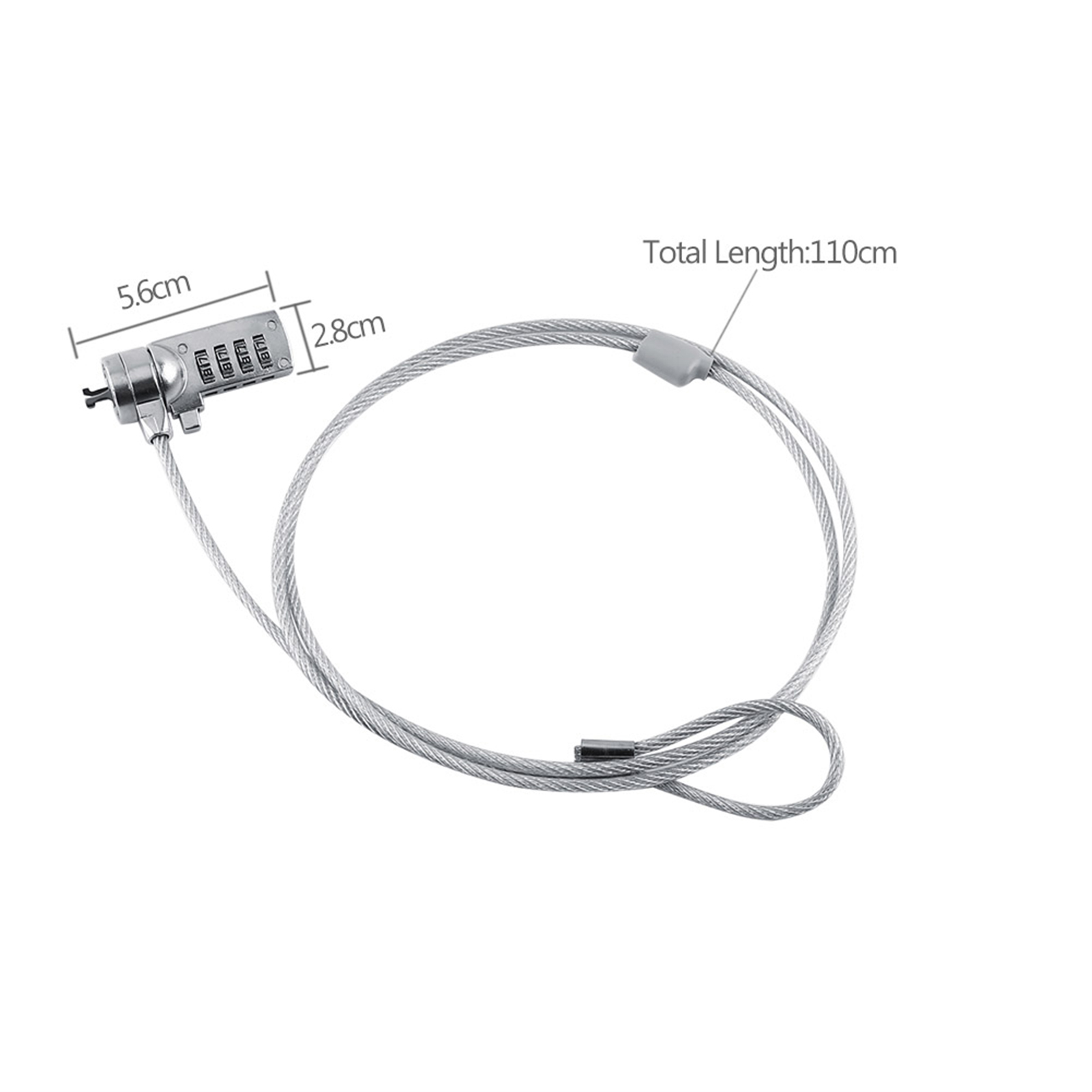 Portátil roubo dissuasor combi - Cable Lock Laptop avaliação e preço