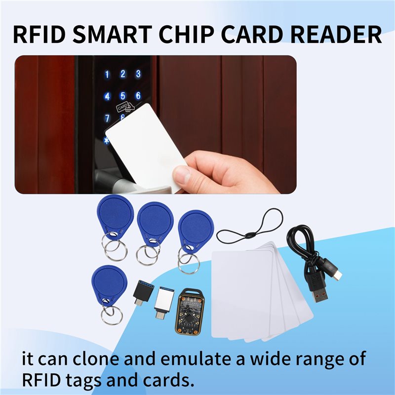 Leitor/Duplicador de Chip RFID - Smart Card Reader avaliação e preço