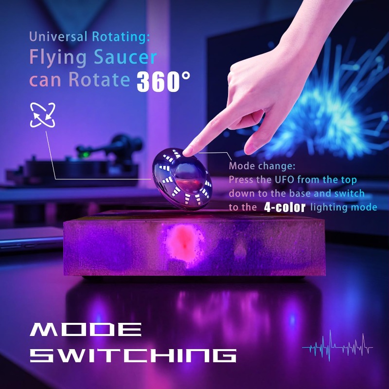 Lâmpada UFO Flutuante 360 °    - Office Tech Gifts For Men avaliação e preço