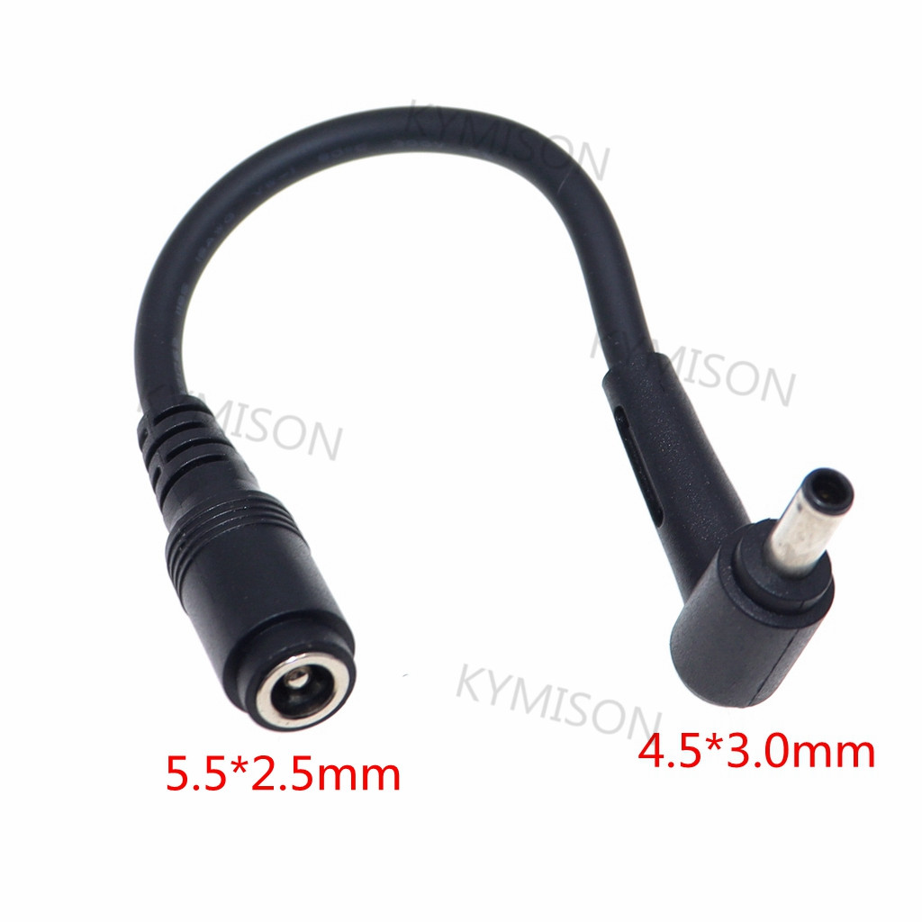 Dc jack 5.5*2.5 fêmea a 4.5*3. - Cable Lock Laptop avaliação e preço