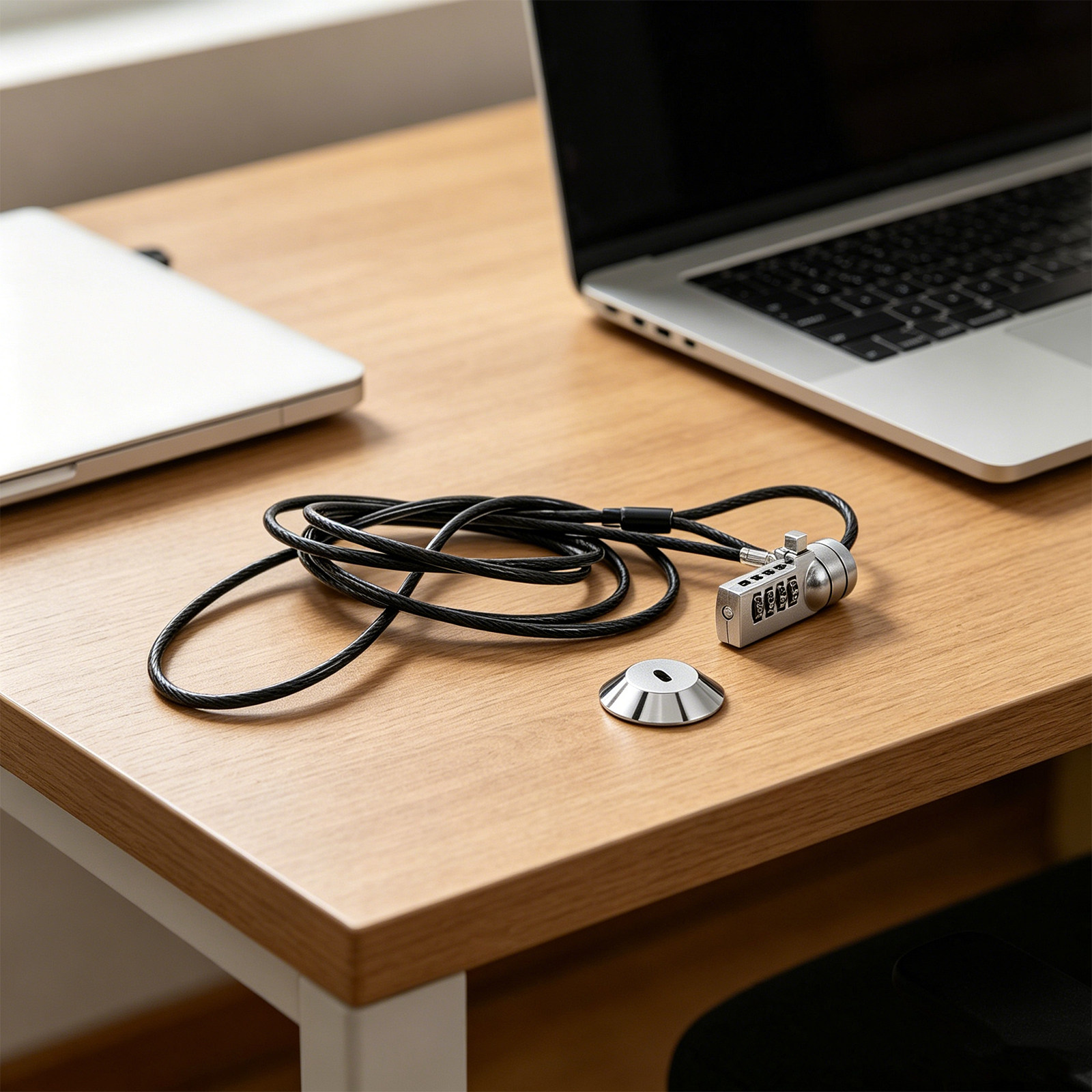 1 Conjunto de Cadeado de Combi - Cable Lock Laptop avaliação e preço