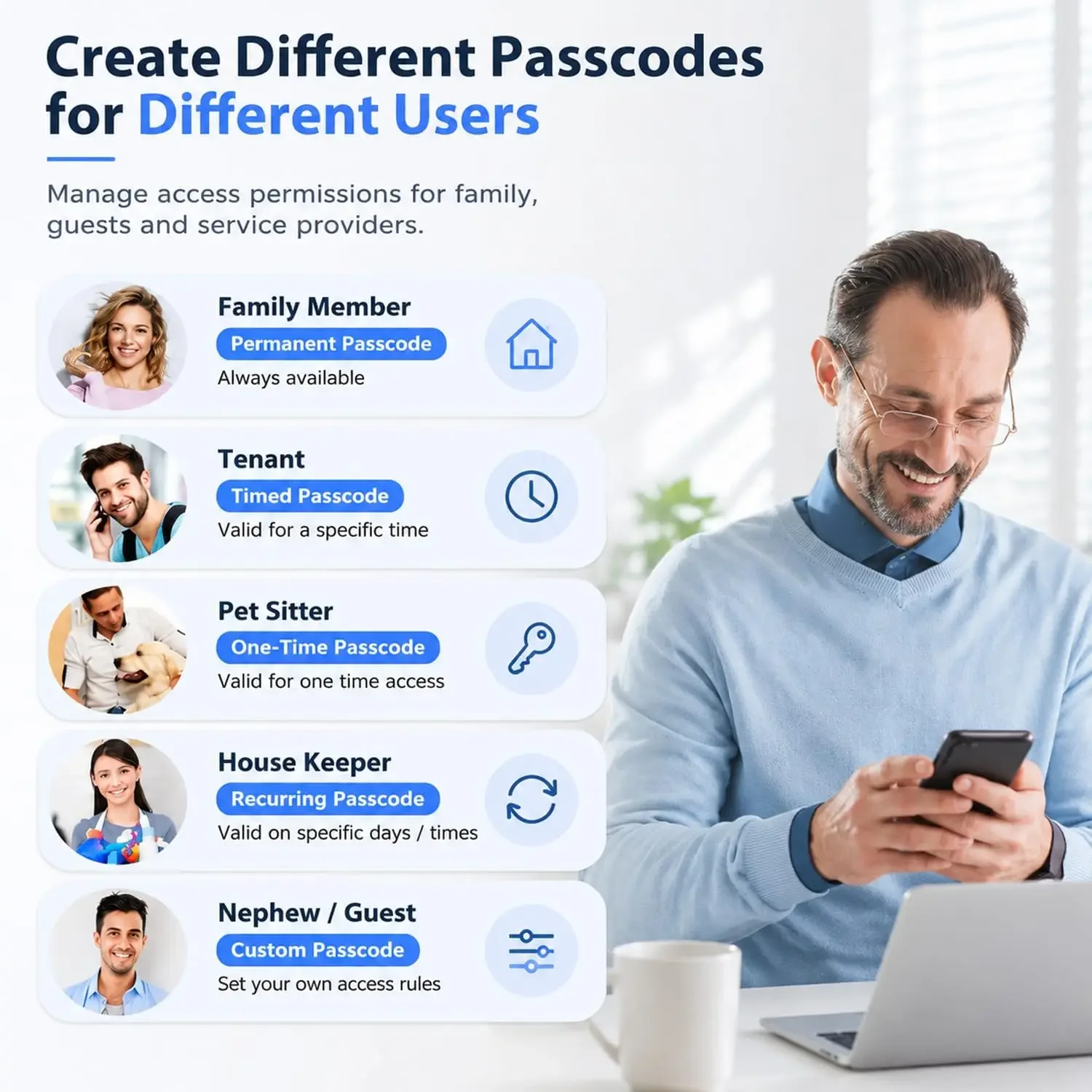 Fechadura de Porta Inteligente - Smart Card Reader avaliação e preço